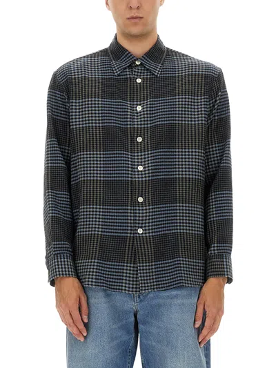 Sunflower Casual Shirt Checked Pattern Long Sleeves In Multi
