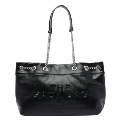 Marc Jacobs The Large Chain Sack Bag In Black