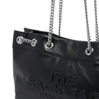 Marc Jacobs The Large Chain Sack Bag In Black