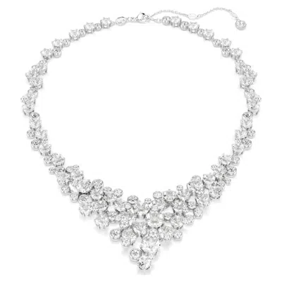 Swarovski Constella Crystal-embellished Necklace In Metallic