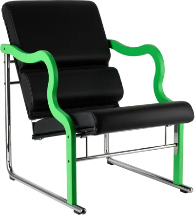 Hem Green & Black Experiment Chair