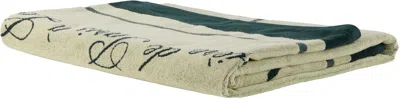 Jacquemus La Serviette Croisiere Beach Towel In Multi