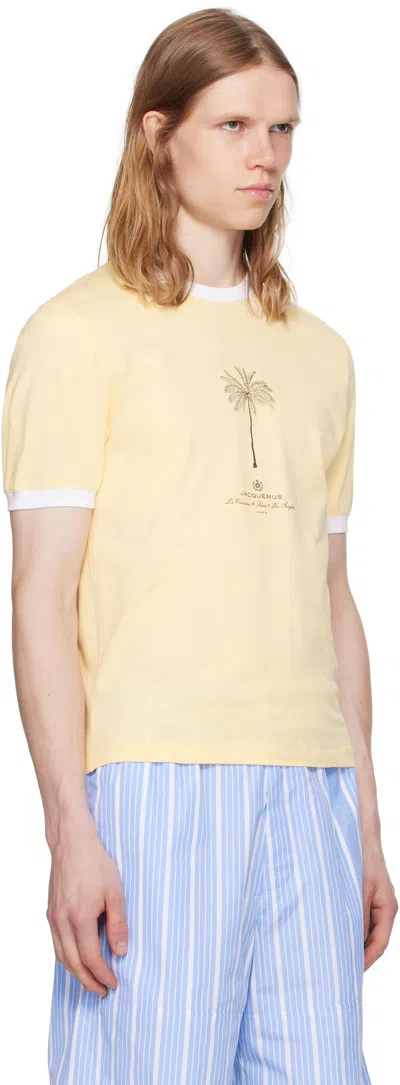 Jacquemus Le Tshirt Venice T-shirt In Beige