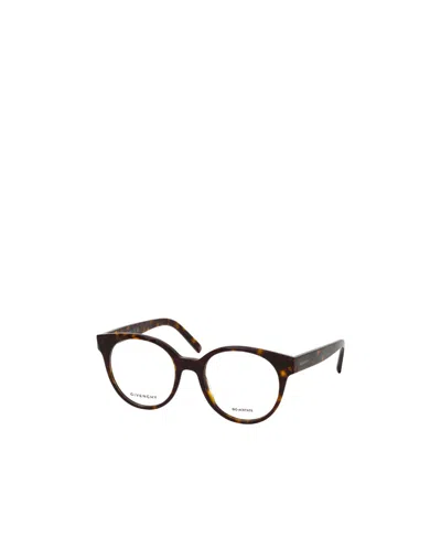 Givenchy Tortoiseshell-effect Pantos-frame Glasses In Multi