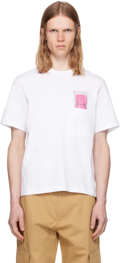 Jacquemus Esquimau Print T-shirt In White