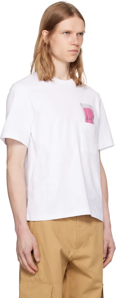 Jacquemus Esquimau Print T-shirt In White