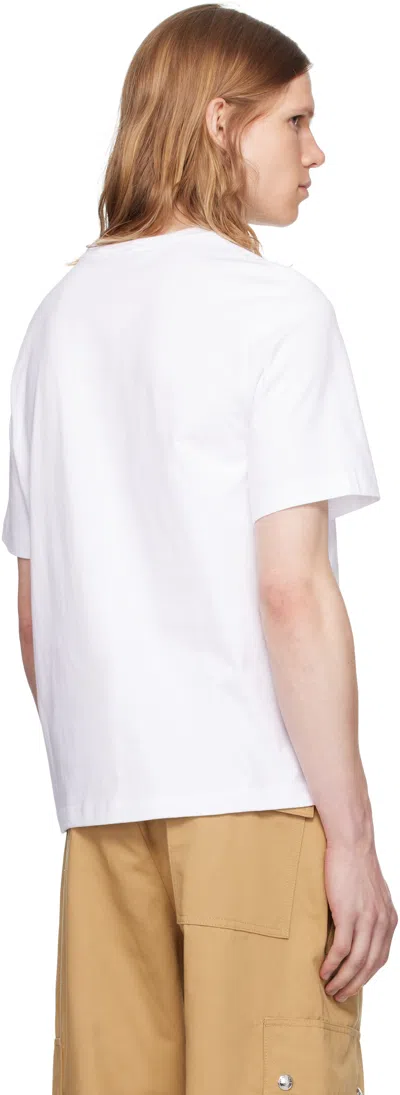 Jacquemus Esquimau Print T-shirt In White