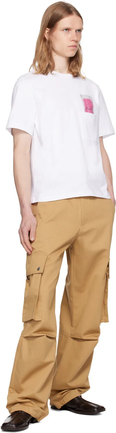 Jacquemus Esquimau Print T-shirt In White