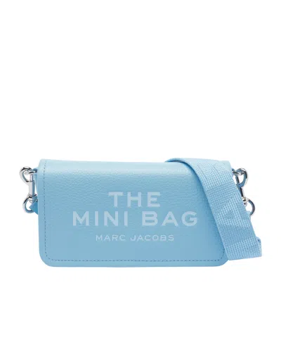 Marc Jacobs Rectangular Light Blue Shoulder Bag In Blue