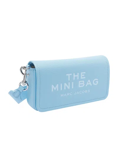 Marc Jacobs Rectangular Light Blue Shoulder Bag In Blue