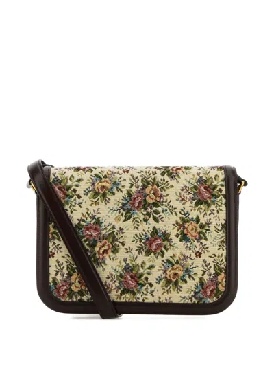 Valentino Borsa A Tracolla 9to5 In Jacquard Ricamato  Donna In White
