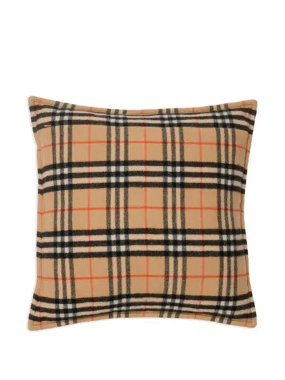 Burberry Check-pattern Cushion