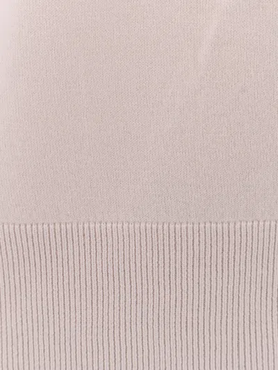 S Max Mara White Idoneo Jersey In Pink