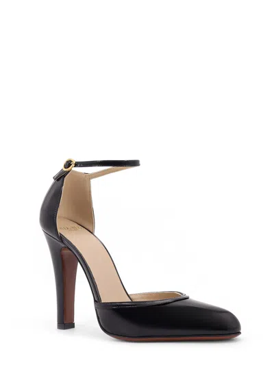 Valentino Garavani Hi Dolly Black Patent Leather Pumps