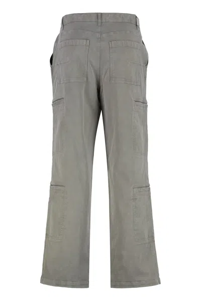 Represent Cargo Trousers With Straight Leg Design In Gray
