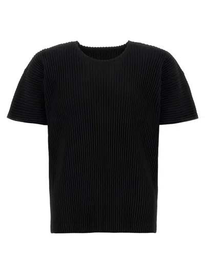 Issey Miyake Basics T-shirt In Black