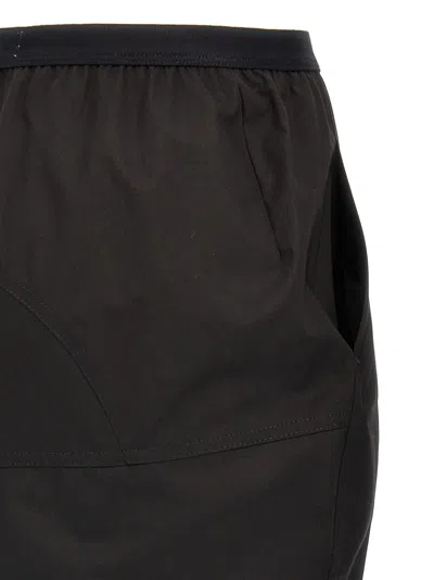 Rick Owens "pillar" Maxi Skirt In Black