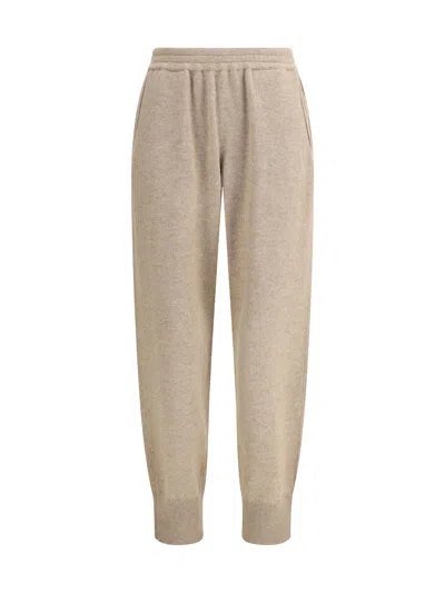 Brunello Cucinelli Ribbed Texture Elastic Waistband Trousers