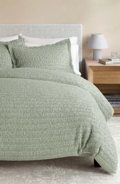 Woven & Weft Waffle Reversible Duvet & Sham Set