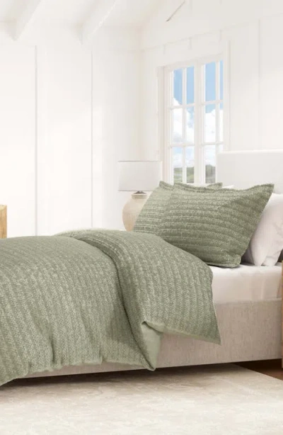 Woven & Weft Waffle Reversible Duvet & Sham Set