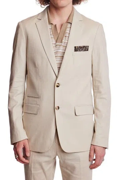 Paisley & Gray Dover Slim Fit Linen-blend Jacket