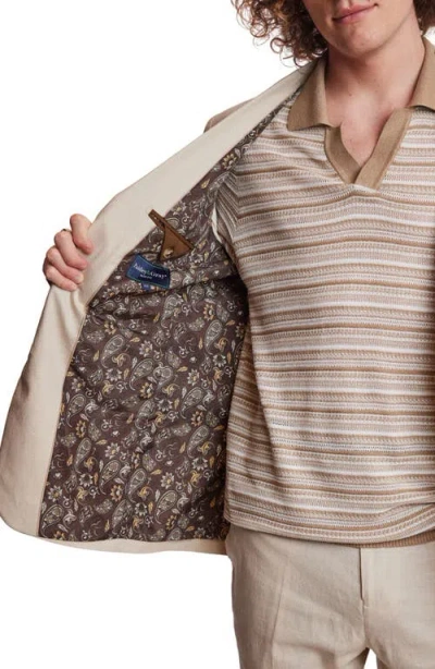 Paisley & Gray Dover Slim Fit Linen-blend Jacket