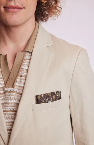 Paisley & Gray Dover Slim Fit Linen-blend Jacket