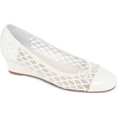 Paul Mayer Cap Toe Wedge Pump