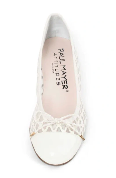 Paul Mayer Cap Toe Wedge Pump