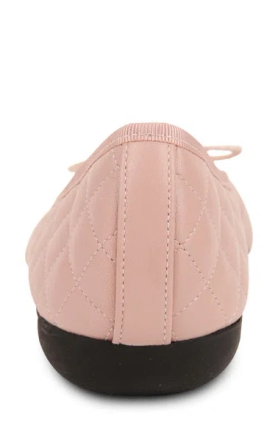 Paul Mayer Cap Toe Quilted Ballet Flat