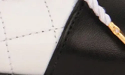 Paul Mayer Cap Toe Quilted Ballet Flat