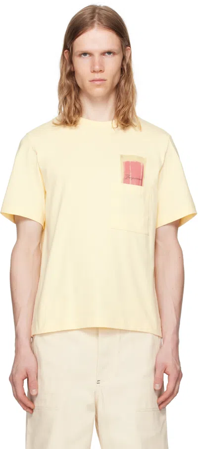Jacquemus Yellow The Esquimau T-shirt In Nude