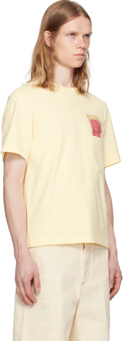 Jacquemus Yellow The Esquimau T-shirt In Nude