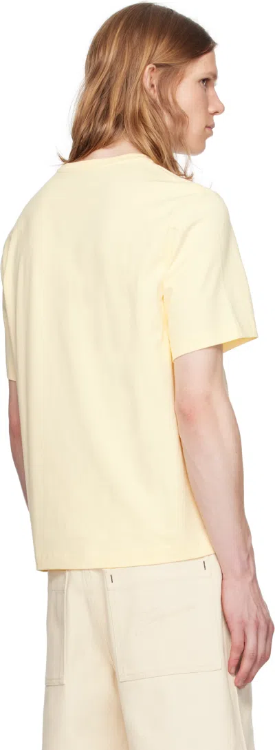 Jacquemus Yellow The Esquimau T-shirt In Nude