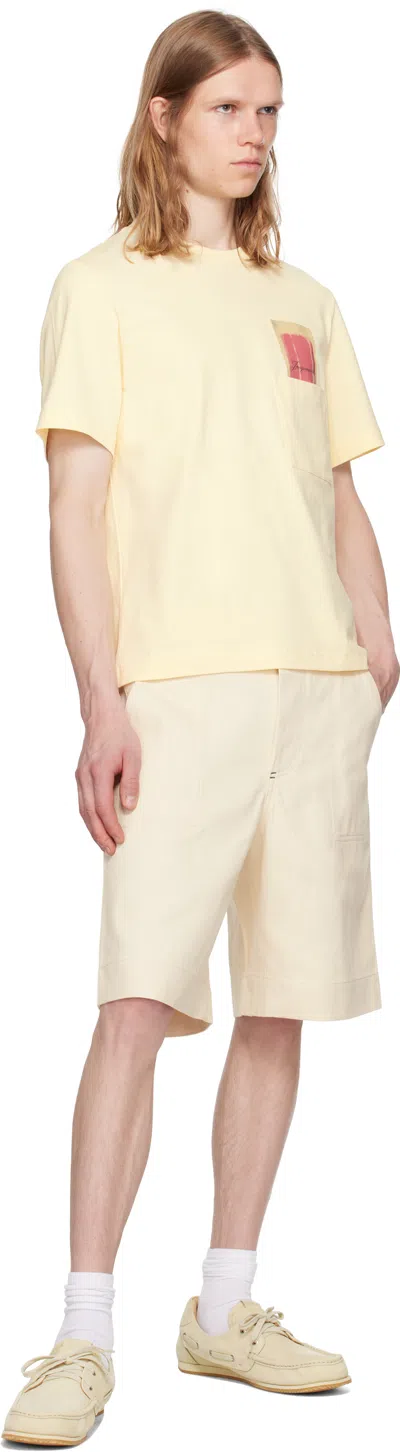 Jacquemus Yellow The Esquimau T-shirt In Nude