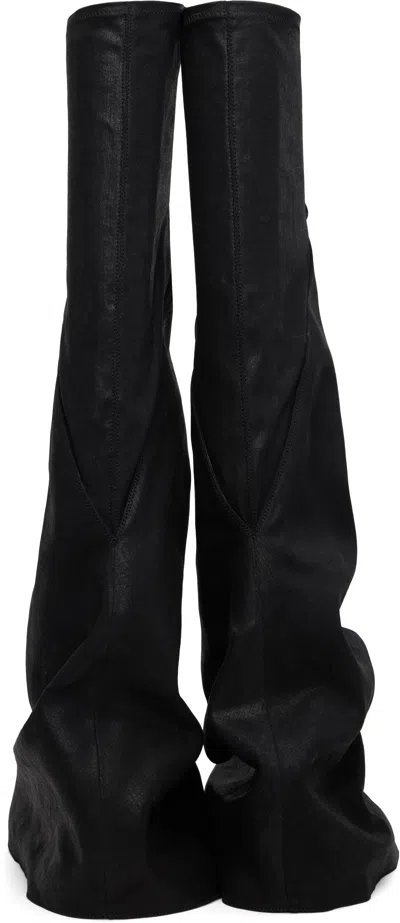 Rick Owens Drkshdw Drkshdw By Rick Owens Boot-shaped Sneakers With Shark-tooth Rubber Sole