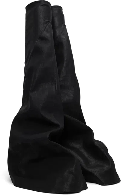Rick Owens Drkshdw Drkshdw By Rick Owens Boot-shaped Sneakers With Shark-tooth Rubber Sole