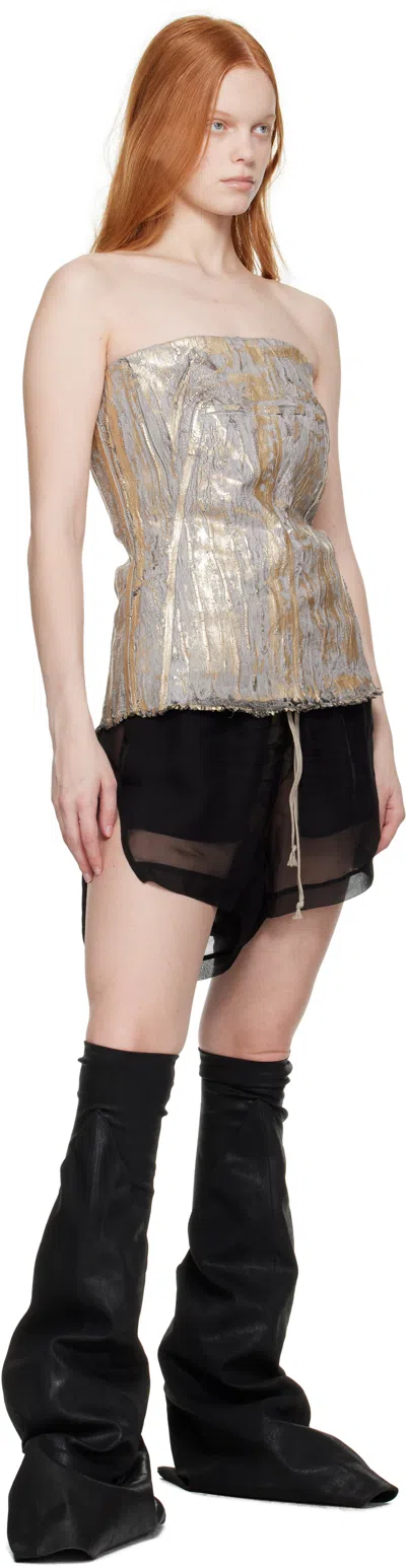 Rick Owens Drkshdw Drkshdw By Rick Owens Boot-shaped Sneakers With Shark-tooth Rubber Sole