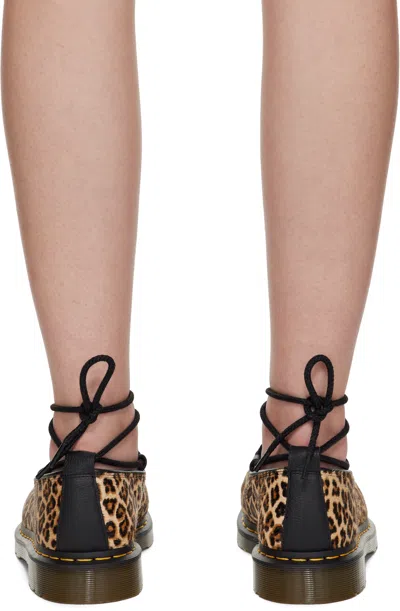 Dr. Martens Elphie Ii Pointed Toe Ballet Flat In Brown