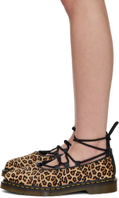 Dr. Martens Elphie Ii Pointed Toe Ballet Flat In Brown