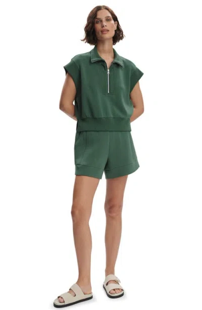Varley Kelly Half Zip Sweatshirt In Green