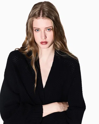 Armani Exchange Cardigans In Black