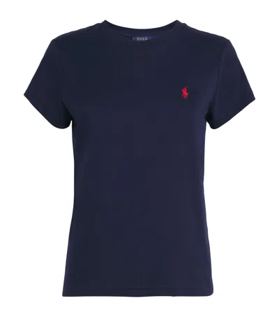 Polo Ralph Lauren Pony T-shirt In Blue