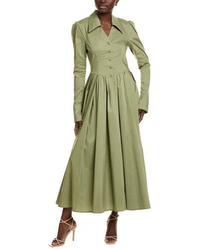 Bgl Midi Dress In Green