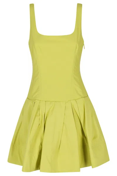 Simkhai Lucy Mini Dress In Yellow Plum