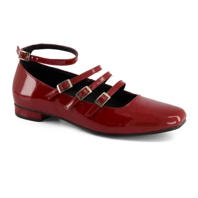 Andrea Straps And Buckles Ballerina