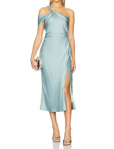 Astr The Label Cersei Satin Midi Dress
