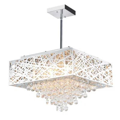 Cwi Lighting Eternity 9 Light Chandelier With Chrome Finish