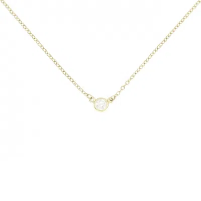 Pre-owned Tiffany & Co Yellow Gold (18k) Necklace () In Multi
