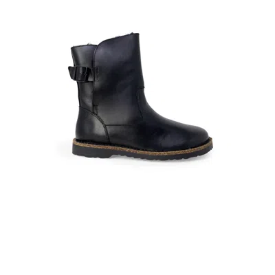 Birkenstock Black Leather Boot In Multi